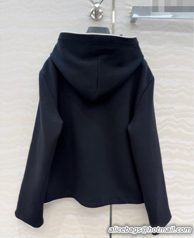 Top Design Chanel Cotton Jacket and Skirt A100642 Black 2026