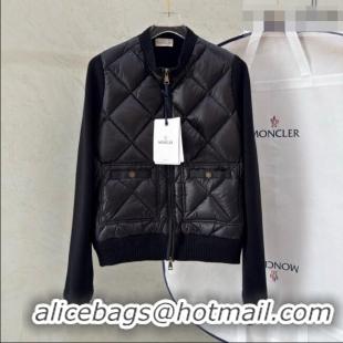 Hot Sell Cheap Moncler Padded Knit Jacket M100648 Black 2026