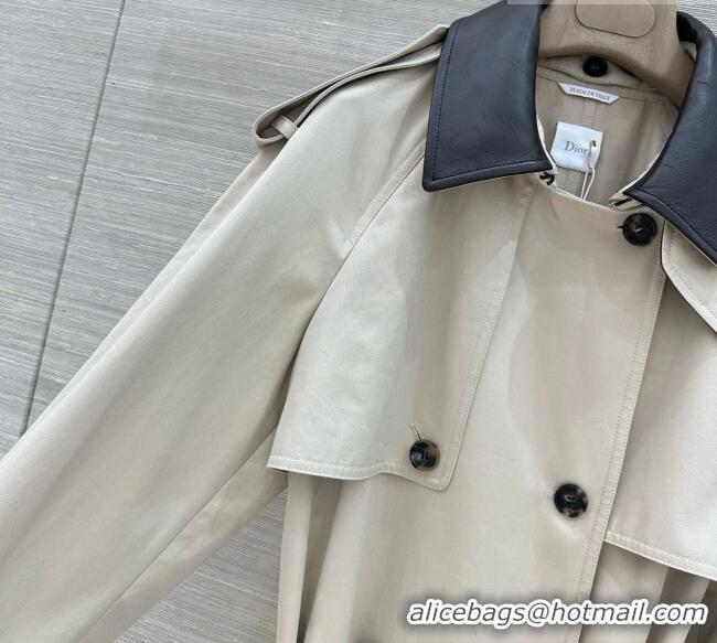 Buy Discount Dior Trench Coat D100615 Khaki 2026