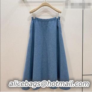 Top Grade Dior Skirt D100626 Blue 2026