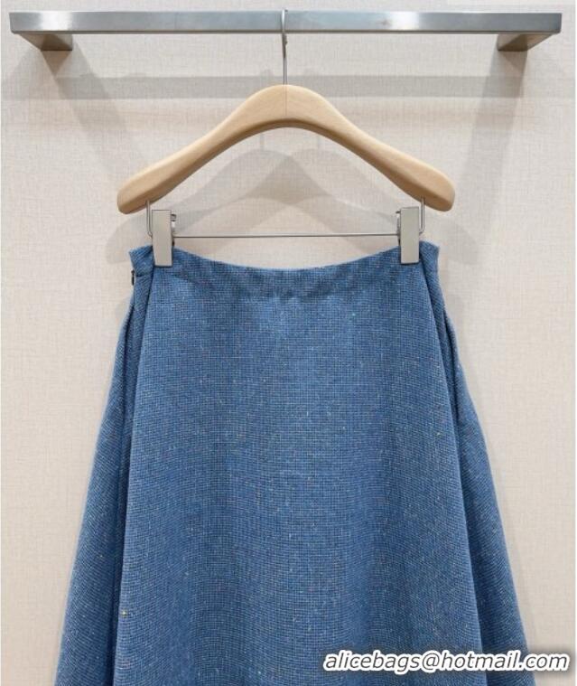 Top Grade Dior Skirt D100626 Blue 2026