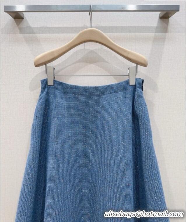 Top Grade Dior Skirt D100626 Blue 2026