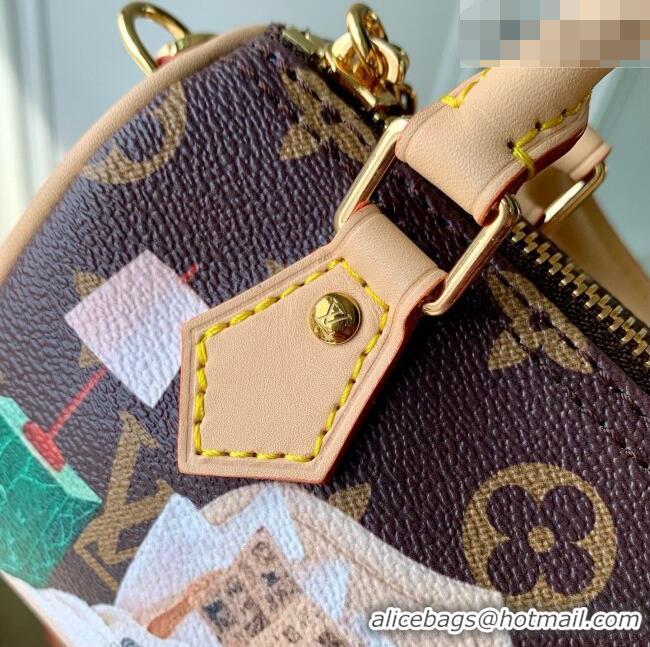 Grade Quality LOUIS VUITTON Nano Speedy in Monogram Room Service Coated canvas M2A895 2026