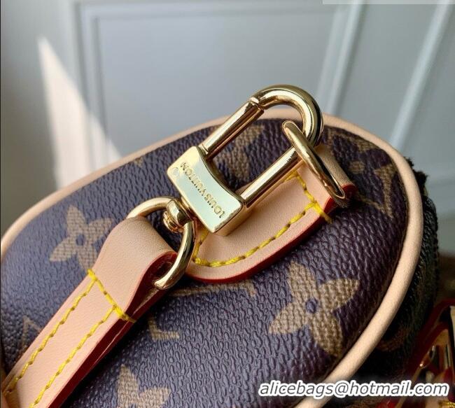 Grade Quality LOUIS VUITTON Nano Speedy in Monogram Room Service Coated canvas M2A895 2026
