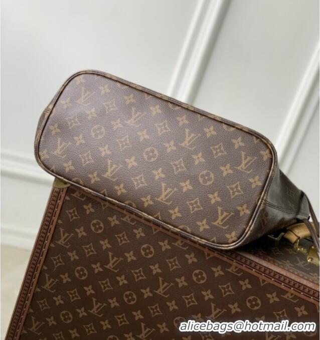Famous Brand Louis Vuitton Neverfull Inside Out MM in Monogram/Beige Trench Calfskin suede M29973 2026