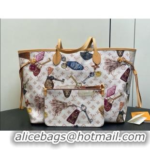 Best Price Louis Vuitton Neverfull GM Bag in Getaway Linen and Canvas M29449 2026