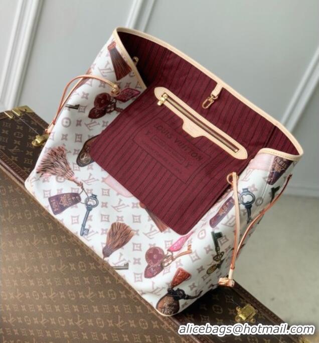 Best Price Louis Vuitton Neverfull GM Bag in Getaway Linen and Canvas M29449 2026