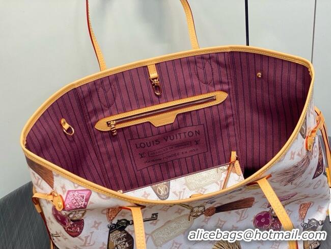 Best Price Louis Vuitton Neverfull GM Bag in Getaway Linen and Canvas M29449 2026