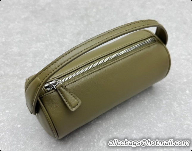Good Quality The Row 90's Mini Bag in Nappa Leather 1841 Green 2026