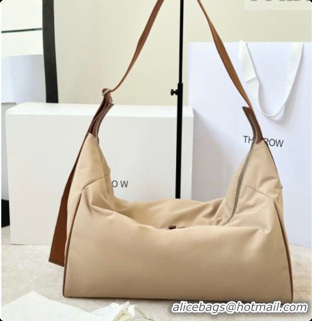 Top Quality The Row E/W Logan Nylon Bag 8872 Beige 2026