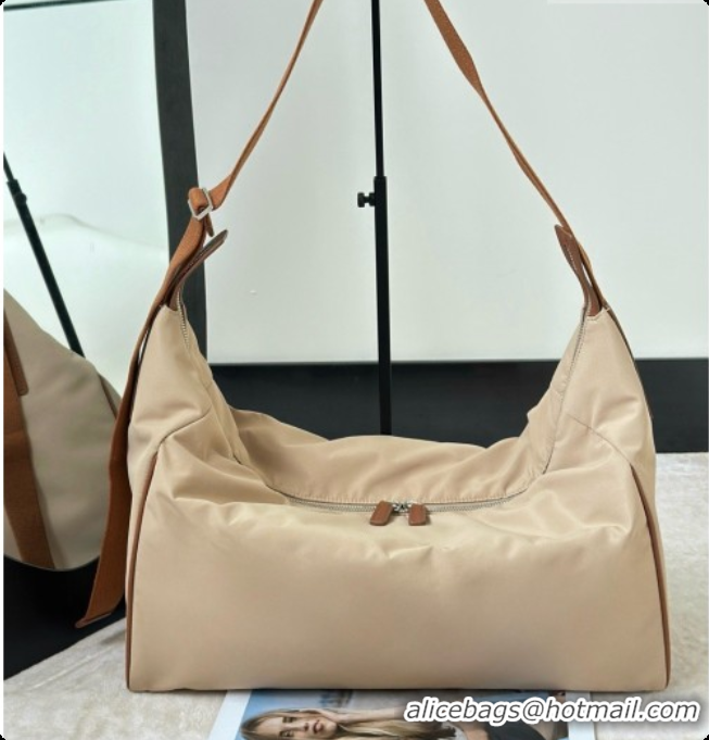 Top Quality The Row E/W Logan Nylon Bag 8872 Beige 2026