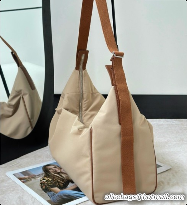 Top Quality The Row E/W Logan Nylon Bag 8872 Beige 2026