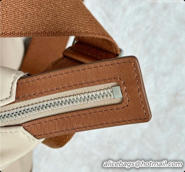 Top Quality The Row E/W Logan Nylon Bag 8872 Beige 2026
