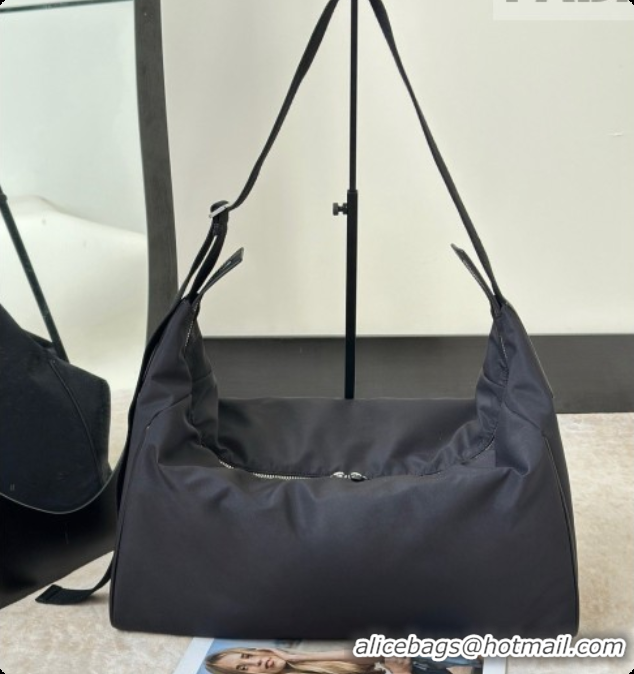 Super Quality The Row E/W Logan Nylon Bag 8872 Black 2026