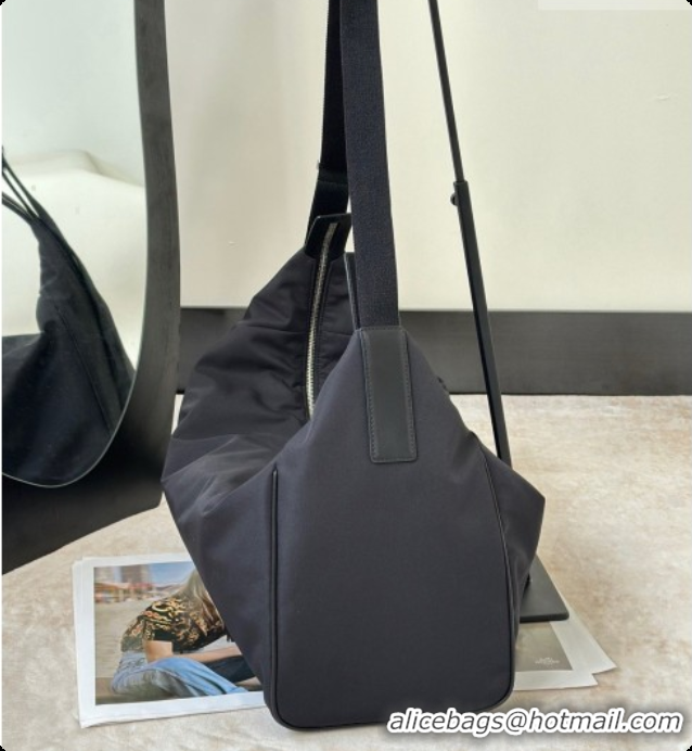 Super Quality The Row E/W Logan Nylon Bag 8872 Black 2026