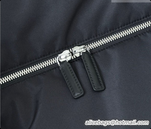 Super Quality The Row E/W Logan Nylon Bag 8872 Black 2026