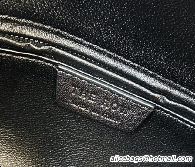 Most Popular The Row Astra Soft Bowling Bag in Glossy Nappa Leather 8826 TR91437 Black 2026