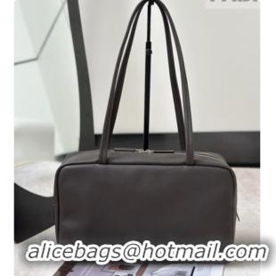 Affordable Price The Row Astra Soft Bowling Bag in Grained Calfskin 8840 TR91439 Dark Brown 2026