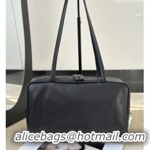 Classic Practical The Row Astra Soft Bowling Bag in Glossy Nappa Leather 8840 TR91441 Black 2026