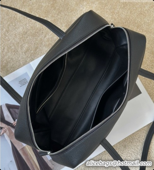 Best Price The Row Astra Soft Bowling Bag in Grained Calfskin 8840 TR91444 Black 2026