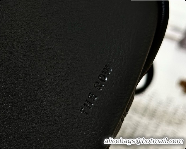 Best Price The Row Small Astra Soft Bowling Bag in Grained Calfskin 8840S TR91447 Black 2026