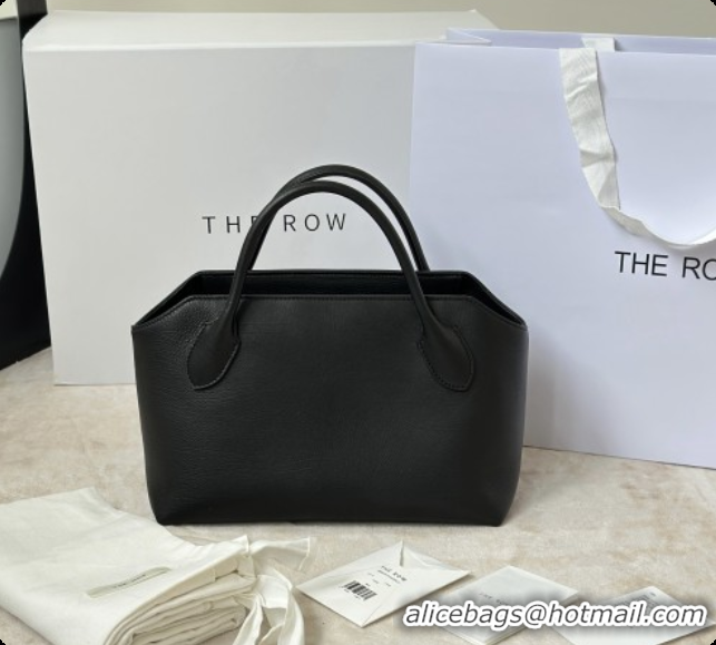 Reasonable Price The Row Terrasse Bauletto Bag in Grained Calfskin 8870 TR91449 Black 2026