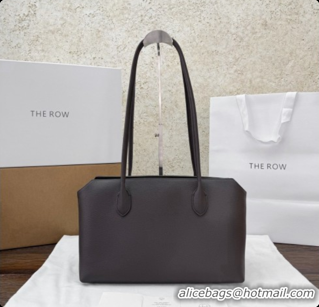 Grade Quality The Row Small Terrasse Bag Bag in Grainy Calfskin 1868 TR91451 Dark Brown 2026