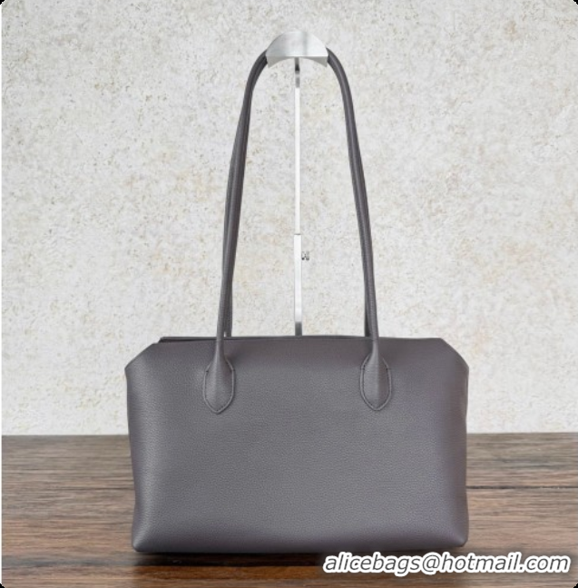 Grade Quality The Row Small Terrasse Bag Bag in Grainy Calfskin 1868 TR91451 Dark Brown 2026