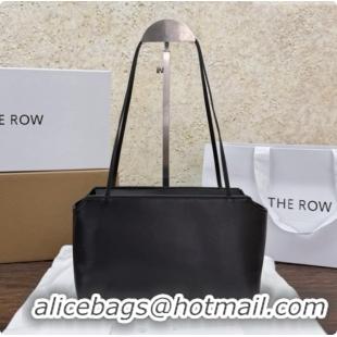 Stylish The Row Terrasse To-Go Bag in Lambskin 1610 Black 2026