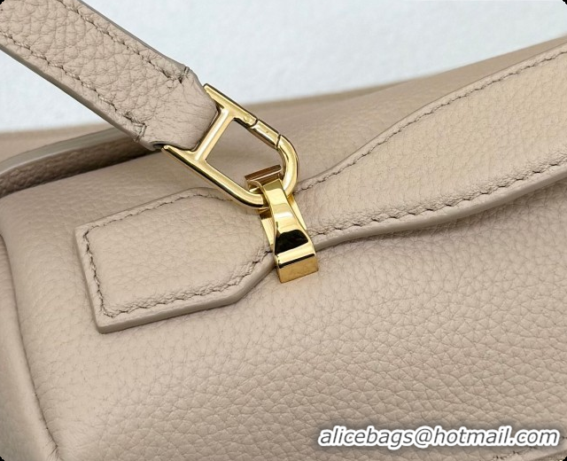 Best Price Loro Piana LP Extra Softy Bag L33 in Grained Leather Vanilla Beige 2026 FAQ6591