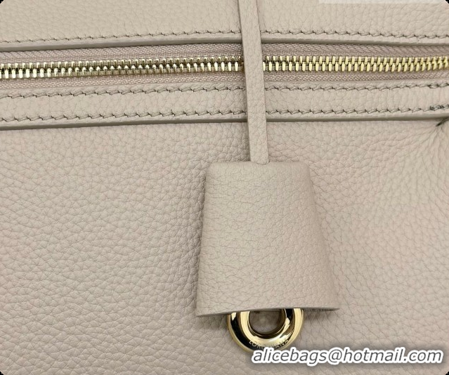 Best Price Loro Piana LP Extra Softy Bag L33 in Grained Leather Vanilla Beige 2026 FAQ6591