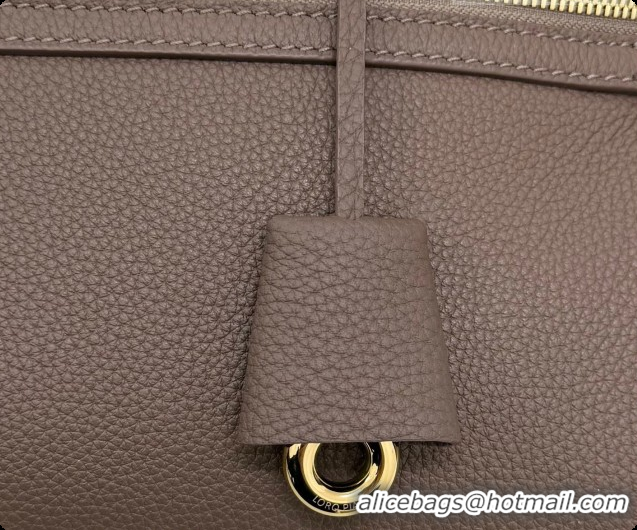 Good Product Loro Piana LP Extra Softy Bag L33 in Grained Leather Rock Grey 2026 FAQ6591