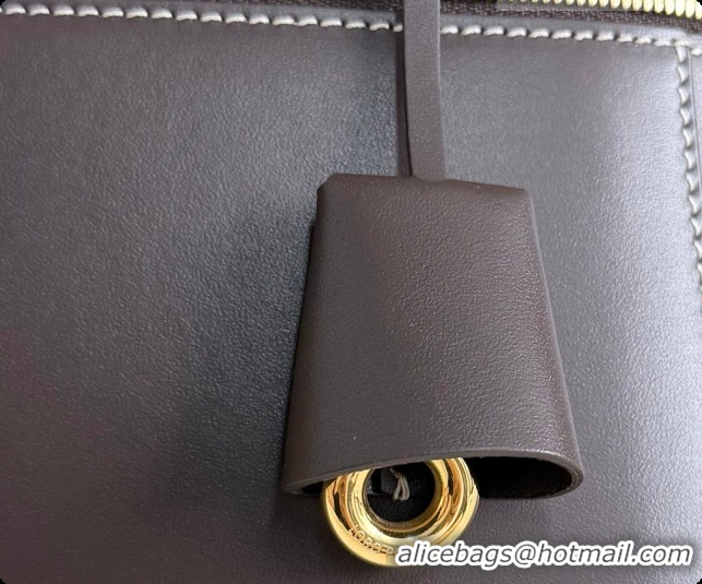 New Style Loro Piana LP Extra Bag L27 in Calfskin Leather Coffee 2026 408006
