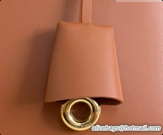 Super Quality Loro Piana LP Extra Bag L27 in Smooth Leather Brown2 2026 408008