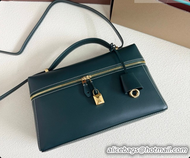 Most Popular Loro Piana LP Extra Bag L27 in Smooth Leather Dark Green 2026 0408011