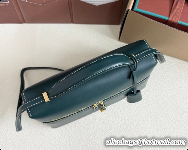 Most Popular Loro Piana LP Extra Bag L27 in Smooth Leather Dark Green 2026 0408011