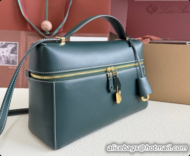 Most Popular Loro Piana LP Extra Bag L27 in Smooth Leather Dark Green 2026 0408011