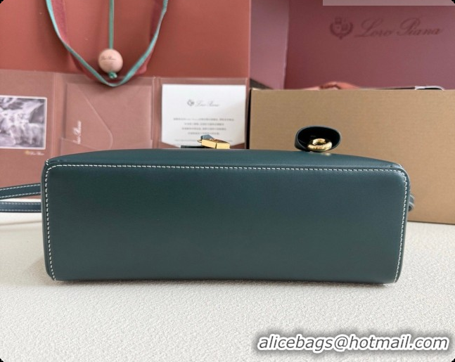 Most Popular Loro Piana LP Extra Bag L27 in Smooth Leather Dark Green 2026 0408011