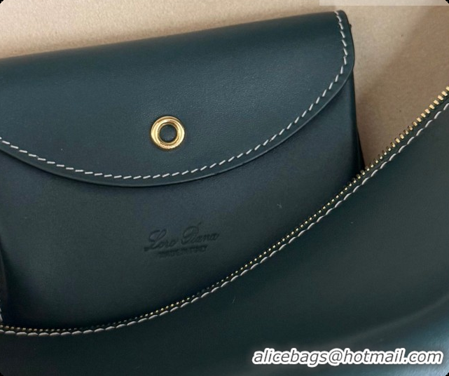 Most Popular Loro Piana LP Extra Bag L27 in Smooth Leather Dark Green 2026 0408011