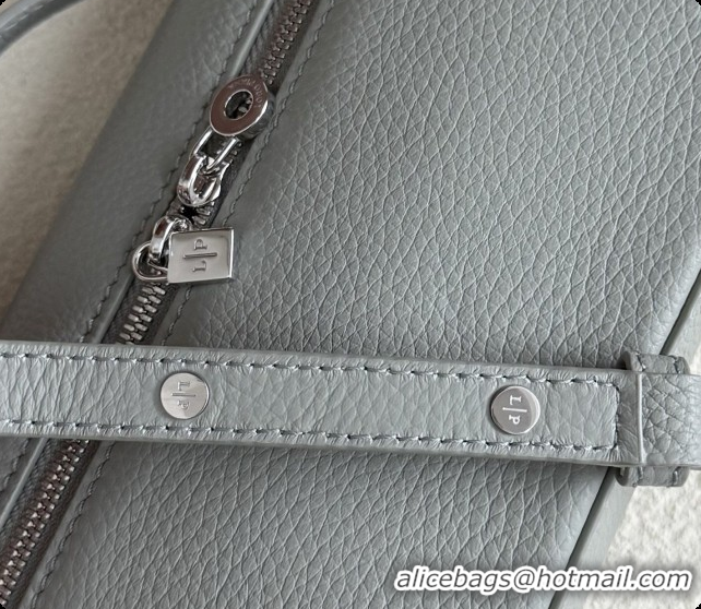 Fashion Loro Piana LP Extra Pocket Pouch L19 in Grained Leather Bean Green 2026 FAI8393