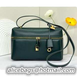 Best Price Loro Piana LP Extra Bag L27 in Smooth Leather Peacock Green 2026 FAO3001
