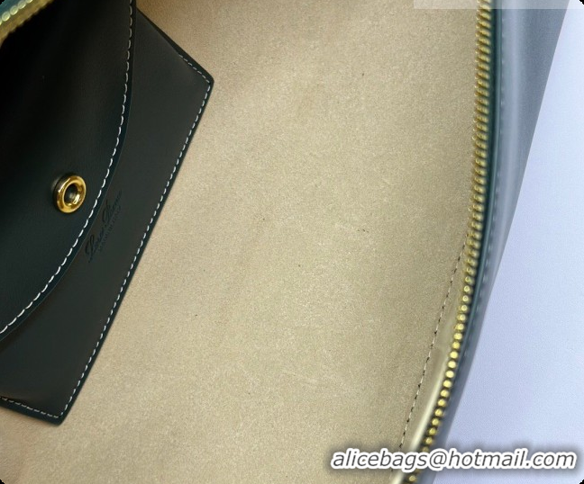 Best Price Loro Piana LP Extra Bag L27 in Smooth Leather Peacock Green 2026 FAO3001