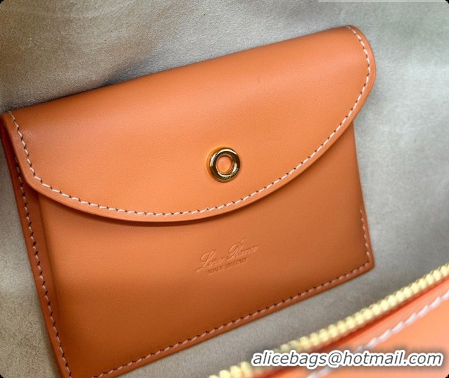 Good Looking Loro Piana LP Extra Bag L27 in Calfskin Leather Cinnamon 2026 FAO3001
