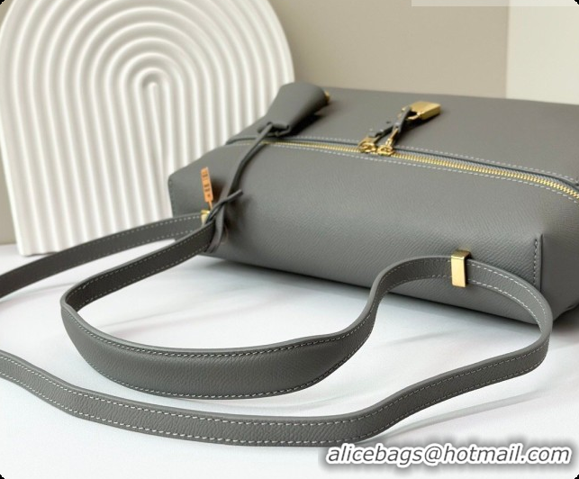Best Price Loro Piana LP Extra Bag L27 in Palm-Grained Leather Pearly Grey 2026 FAO3001