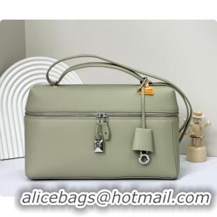 Cheap Price Loro Piana LP Extra Bag L27 in Calfskin Leather Mustard Green 2026 FAO3001