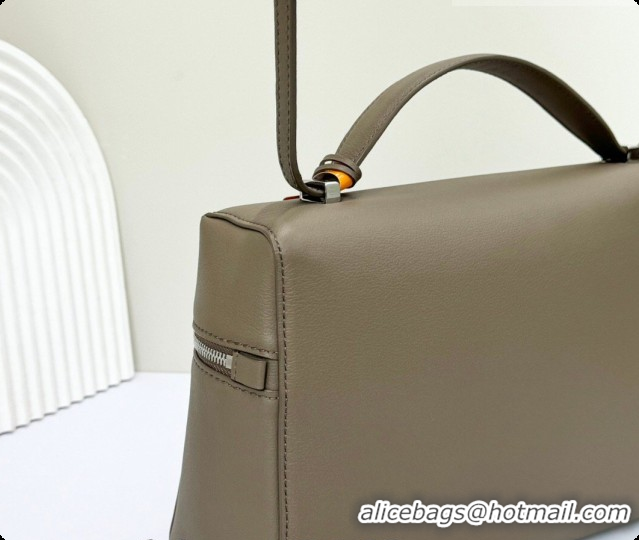 Most Popular Loro Piana LP Extra Bag L27 in Calfskin Leather Warm Beige 2026 FAO3001
