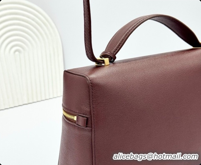 Top Design Loro Piana LP Extra Bag L27 in Calfskin Leather Smoke Caramel 2026 FAO3001