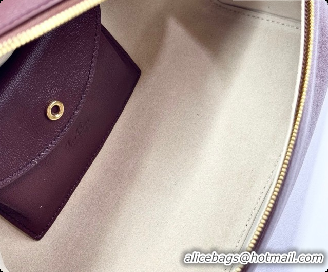 Top Design Loro Piana LP Extra Bag L27 in Calfskin Leather Smoke Caramel 2026 FAO3001