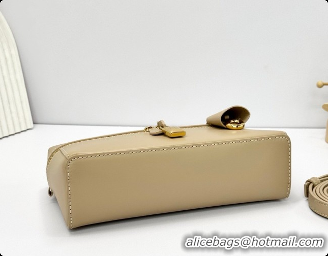 Grade Quality Loro Piana LP Extra Bag L23 in Calfskin Leather Light Mastic 2026 FAQ2126