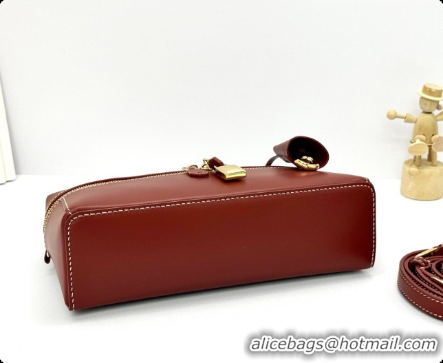 Best Product Loro Piana LP Extra Bag L23 in Calfskin Leather Red Brick 2026 FAQ2126